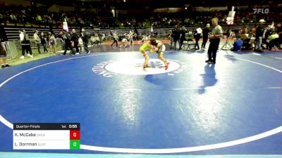 95 lbs Quarterfinal - Kellan McCabe, Cranford vs Lucas Dorrman, Buxton (NJ)