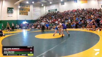 132 lbs Champ. Round 1 - Ian Wine-Borrego, Norwalk vs Don Nguyen, Valencia Placentia