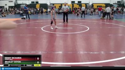 75 lbs Champ. Round 2 - Bradley Doyon, Eagle vs Kenny Richards, Nampa West