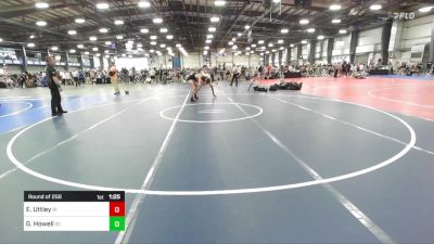 132 lbs Round Of 256 - Ethan Uttley, RI vs Graham Howell, SC