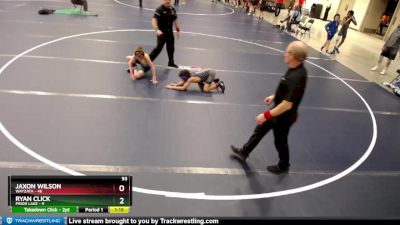 93 lbs Round 2 (6 Team) - Ryan Click, Prior Lake vs Jaxon Wilson, Wayzata