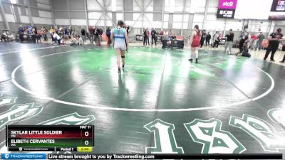 65 lbs Champ. Round 3 - Skylar Little Soldier, MN vs EliBeth Cervantes, WA