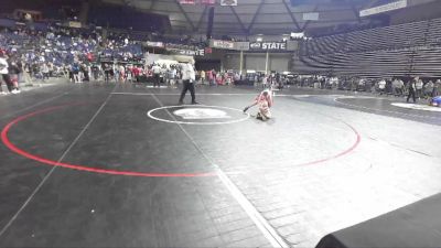 120 lbs Cons. Semi - Dayton Lusk, Twin City Wrestling Club vs Junior Benthin, Askeo International Mat Club