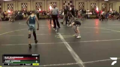 49 lbs Round 5 - Klay Boardingham, Elite Wrestling vs Avery Harrison, K-Vegas Elite