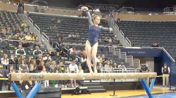 Lauren Farley- Beam (9.85), Michigan- 2017 Michigan vs. EMU Intersquad
