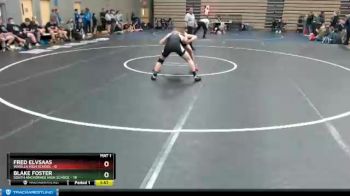 140 lbs Round 2: 6:00pm Fri. - Blake Foster, South Anchorage High School vs FRED ELVSAAS, Wasilla High School