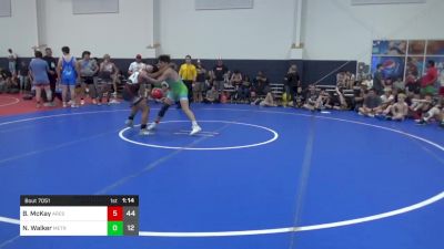 150 lbs Semifinal - Brayden McKay, Ares W.C. (MI) vs Nicholas Walker, Metro All-Stars