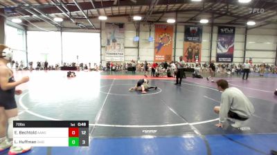 70 lbs Rr Rnd 2 - Eli Bechtold, All American Wrestling Club vs Liam Huffman, Ohio Titan