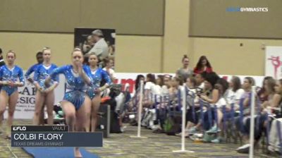 Colbi Flory - Vault, Texas Dreams Gymnast - 2018 Brestyan's Las Vegas Invitational