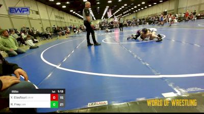 65 lbs Semifinal - Yusef Elasfouri, Untouchables 9U White vs Robert Frey, LWA 9U