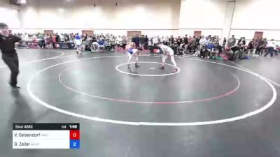 52 kg Cons 32 #2 - Vaughn Geisendorf, Aniciete Training Club vs Bryce Zeiler, Chugach Eagles Wrestling Club