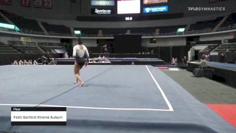 Faith Sanford Xtreme Auburn - Floor - 2022 Elevate the Stage Huntsville presented by SportsMED & Crestwood