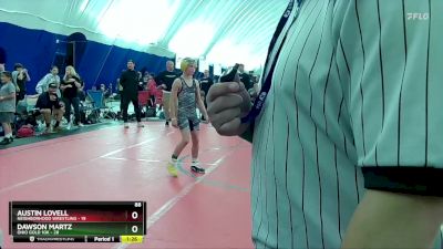 88 lbs Round 1 (8 Team) - Lewis Flossie, Neighborhood Wrestling vs Dawson Martz, Ohio Gold 10k