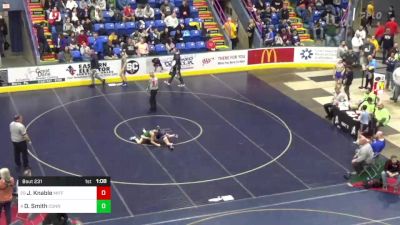 96 lbs Round Of 32 - Jake Knable, Mifflin County vs Daniel Smith, Connellsville