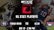 Cedar Ridge vs. Allen