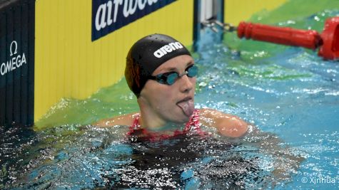 Day 2 Prelims | Katinka Hosszu Scares 100m IM WR, 0.24 Off With 56.75