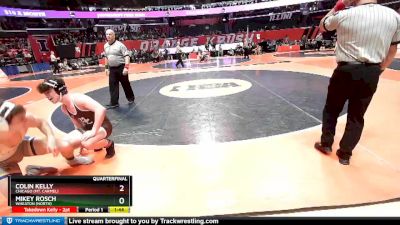 3A 170 lbs Quarterfinal - Mikey Rosch, Wheaton (North) vs Colin Kelly, Chicago (Mt. Carmel)
