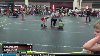 53 lbs Round 3 (4 Team) - Hudson Fielder, Backyard Brawlers vs Adam Rasmussen, Steel Valley Renegades