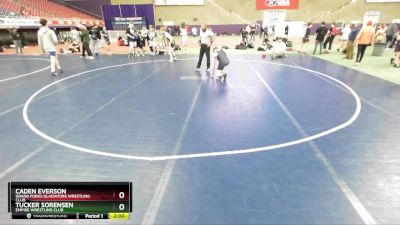 137-138 lbs Round 3 - Tucker Sorensen, Empire Wrestling Club vs Caden Everson, Grand Forks Gladiators Wrestling Club