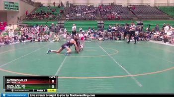 113 lbs Semis & 1st Wb (8 Team) - Isaac Santos, Camden County vs Antonio Mills, Mill Creek