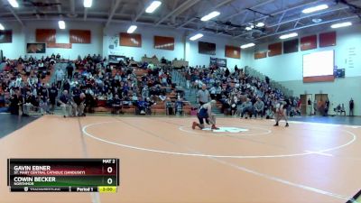 138 lbs Champ. Round 1 - Cowin Becker, Northmor vs Gavin Ebner, St. Mary Central Catholic (Sandusky)