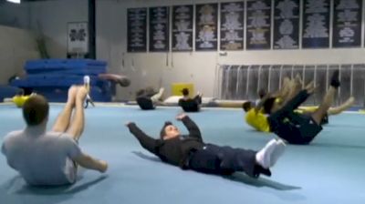 Workout Wednesday with the Michigan Men's Team