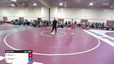 75 kg Cons 16 #2 - Braeden Maxey, Pinnacle Wrestling Club vs Cohen Malasig, Askeo International Mat Club