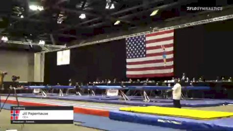 Jill Papenhause - Tumbling, CIGA - 2021 USA Gymnastics Championships