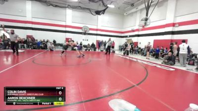 125-135 lbs Round 4 - Aaron Beachner, Pleasant Hill Youth Wrestling vs Colin Davis, Buchanan County Wrestling Club