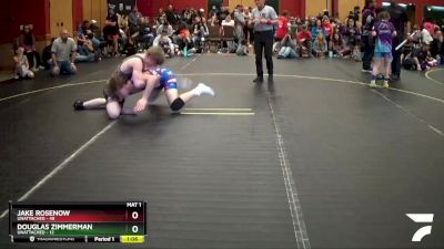 138/145 Round 2 - Douglas Zimmerman, Unattached vs Jake Rosenow, Unattached