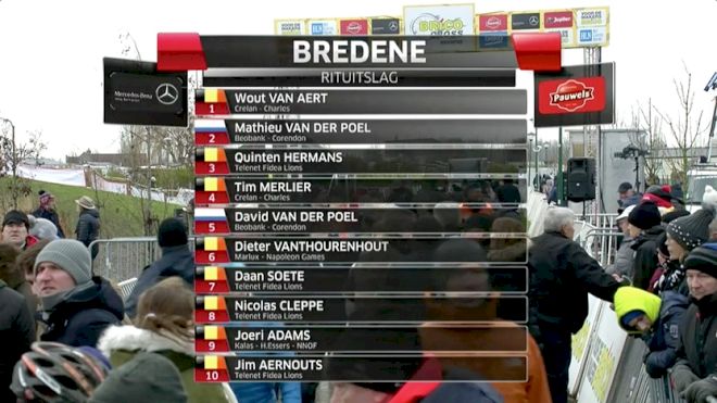 2017 Bredene CX