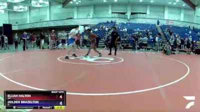 132 lbs Cons. Round 3 - Elijah Halton, OH vs Holden Brazelton, IL