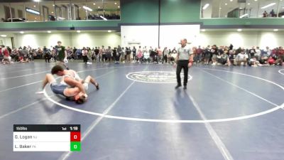 150 lbs Round Of 64 - Gabriel Logan, NJ vs Logan Baker, PA