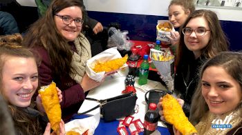 London Day 3: Cheerleaders And Chips!