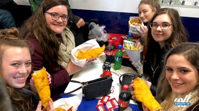 London Day 3: Cheerleaders And Chips!
