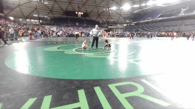 62 lbs Champ. Round 1 - Herra Fisher, Punisher Wrestling Company vs Nova Andrade, Ascend Wrestling Academy