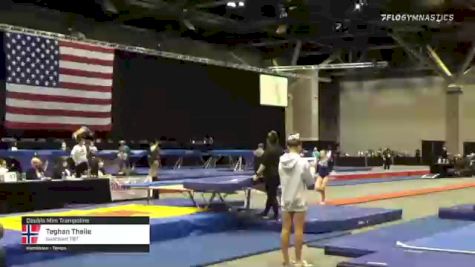Teghan Theile - Double Mini Trampoline, Suncoast T&T - 2021 USA Gymnastics Championships