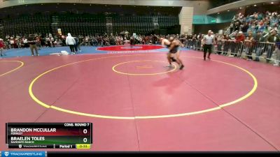 175 lbs Cons. Round 7 - Brandon McCullar, Fernley vs Braelen Toles, Damonte Ranch