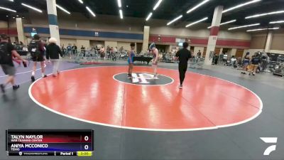 144 lbs Cons. Round 2 - Talyn Naylor, WAR Training Center vs Aniya McConico, Texas