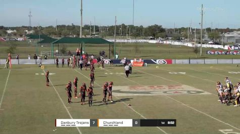 Churchland Tigers vs. Danbury Trojans - 2021 Pop Warner Football Super Bowl