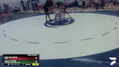 119-128 lbs Cons. Round 1 - Noah Little, Spartan Wrestling Club vs Joe Villazon, TCWC