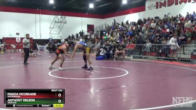 220 lbs Cons. Round 3 - Makoa McCreadie, Woodbridge vs Anthony DeLeon, Serrano