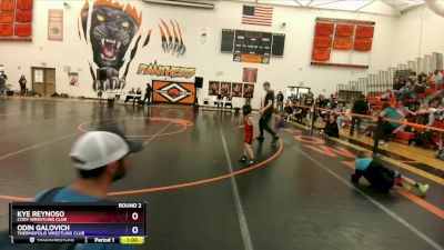 36-40 lbs Round 2 - Kye Reynoso, Cody Wrestling Club vs Odin Galovich, Thermopolis Wrestling Club