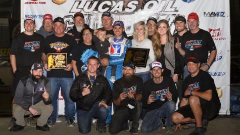 Kyle Larson Wins Night 1 Of The Chili Bowl