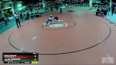 120 lbs Cons. Round 1 - Nate Schaaf, Pahrump Valley vs Caleb Anderson, Moapa Valley