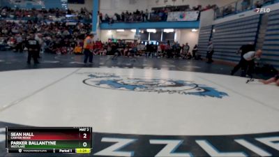 132 lbs Semifinal - Parker Ballantyne, Westlake vs Sean Hall, Canyon Ridge