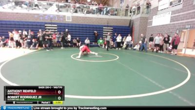 160/170 Round 2 - Robert Rodriguez Jr, Culver Mat Club vs Anthony Rehfeld, Idaho Gold