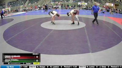 287 lbs Round 1 (4 Team) - Orinn Hubbard, Redmond vs Aidan Powell, Summit