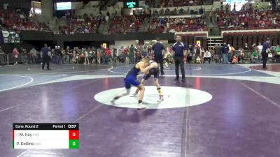 85 lbs Cons. Round 2 - Mj Fay, Forsyth Wrestling Club vs Pierce Collins, Butte Wrestling Club