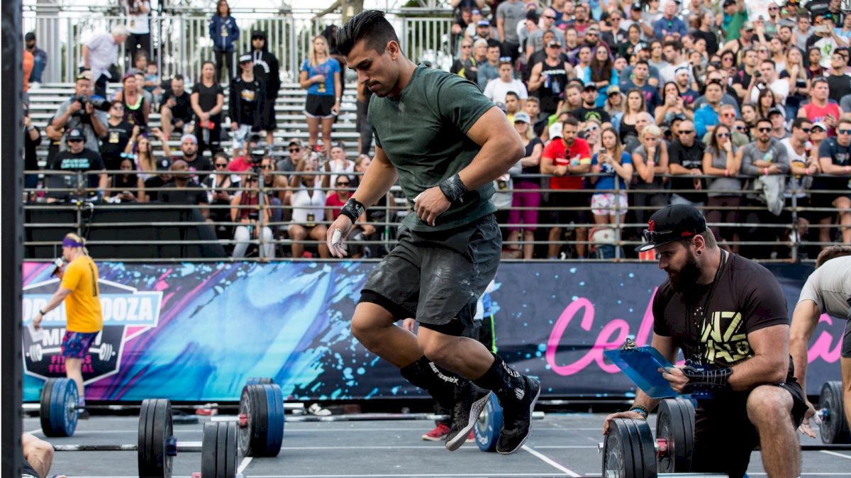 18.0 Is Dumbbell Snatch And Burpees For Some Reason